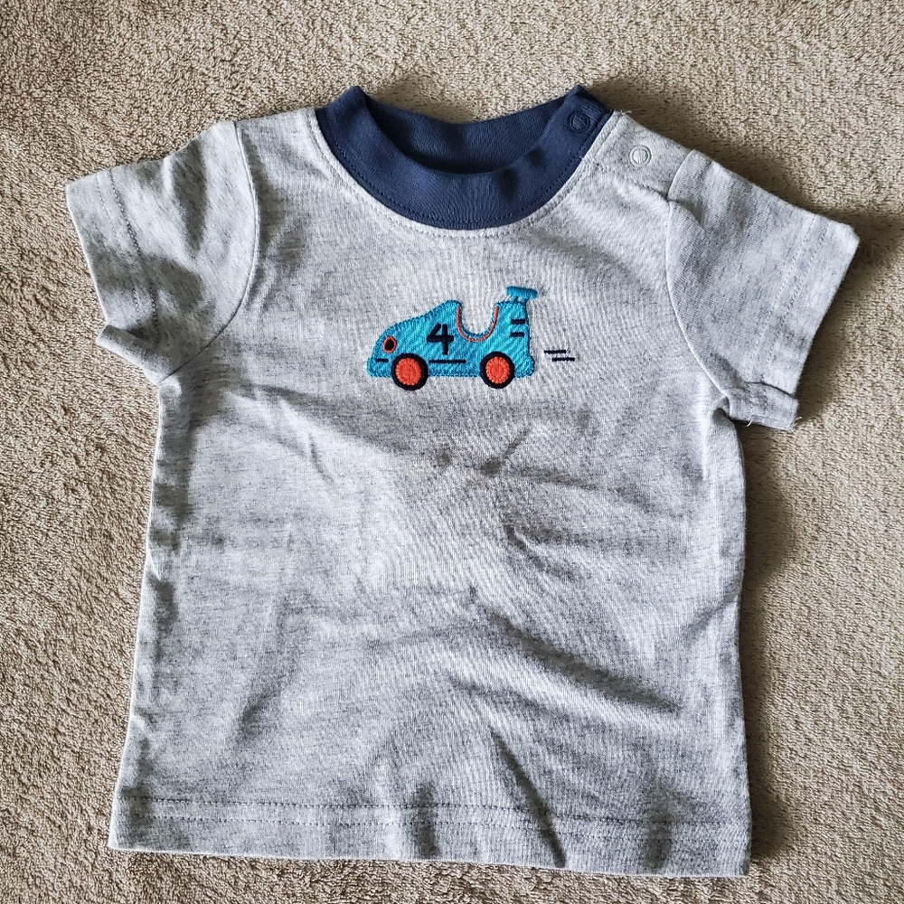 Gymboree Little Weekender race car tee